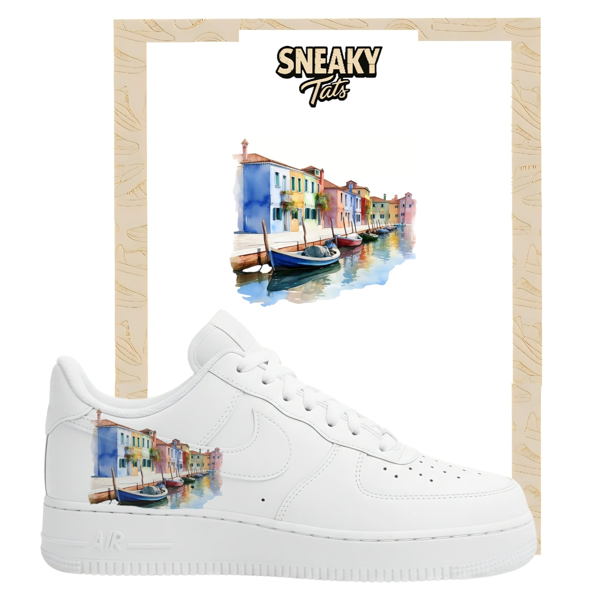 Bügelfolien für Nike Air force 1 und Jordan Venedig