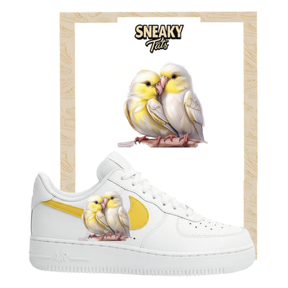 Bügelfolie für Nike Air force 1 und Jordan Vogel