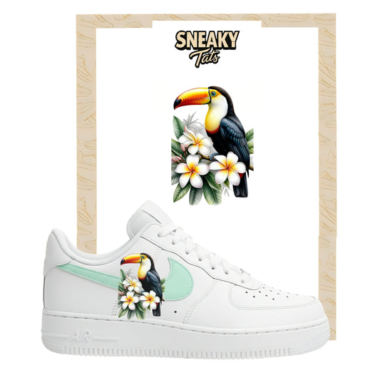 Bügelfolie für Nike Air force 1 und Jordan Vogel