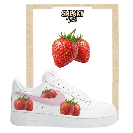 Sneakerfolien für Nike Air force 1 und Jordan zwei Erdbeeren