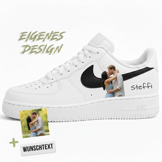 Eigenes Design Air Force 1  "schwarz"