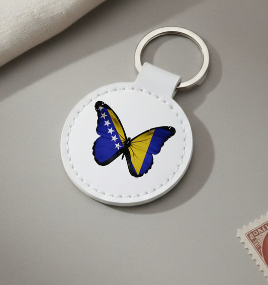 Schlüsselanhänger Bosnien Schmetterling 008