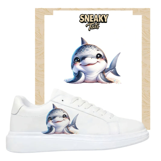 Tiere animals haifisch sneakerfolie für sneaker und aller art schuhe