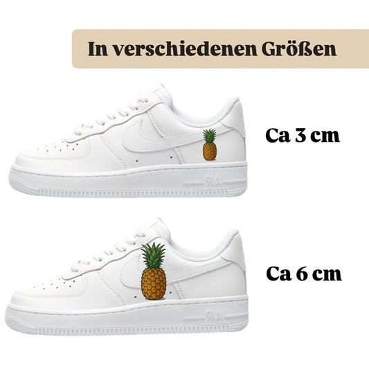 Sneakytats Bügelfolie Ananas Frucht zum selbstgestalten