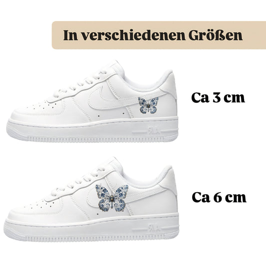 Sneakerfolien für verschiedene SchuheNike Adidas Puma Blumen Schmetterlinge
