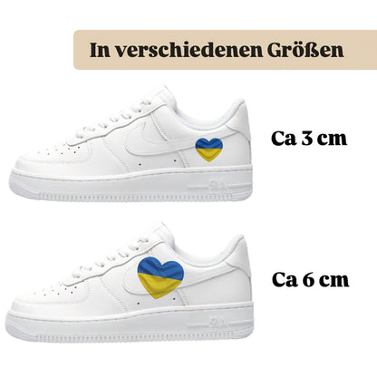 Bügelbild für alle Schuhe zum selber gestalten custom Sneaker Ukraine