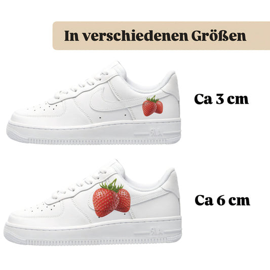 Frucht Erdbeere Motiv zum Selbstgestalten für alle Sneaker 